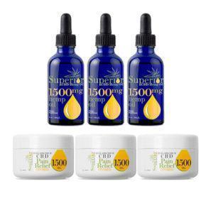 Full Spectrum CBD Oil and Cream Combo: 3 – 1500mg CBD Oil’s & 3 – 1500mg CBD Pain Creams for total arthritis pain relief in discounted price. CBD Oil is intended to offer a considerable lot of the same medicinal advantages of medical marijuana without the inebriating impacts because allintents and purposes no THC. Each clump of oil is deliberately tested for quality and immaculateness before it is ever packaged. CBD pain cream is figured with level menthol, basic oils, and cannabidiol separated from exceptionally developed plants. Menthol is the most widely recognized ingredient utilized in pain-relieving sprays and creams. The ideal mix of menthol and CBD gives alleviation from joint inflammation, aggravation, and morning stiffness of muscles, injury torment, and a few different agonies.